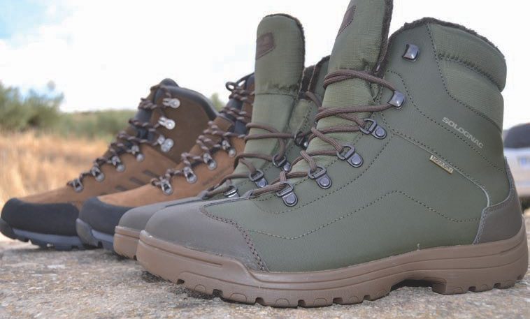 Botas Solognac Land y Supertrack 500 Trofeo caza
