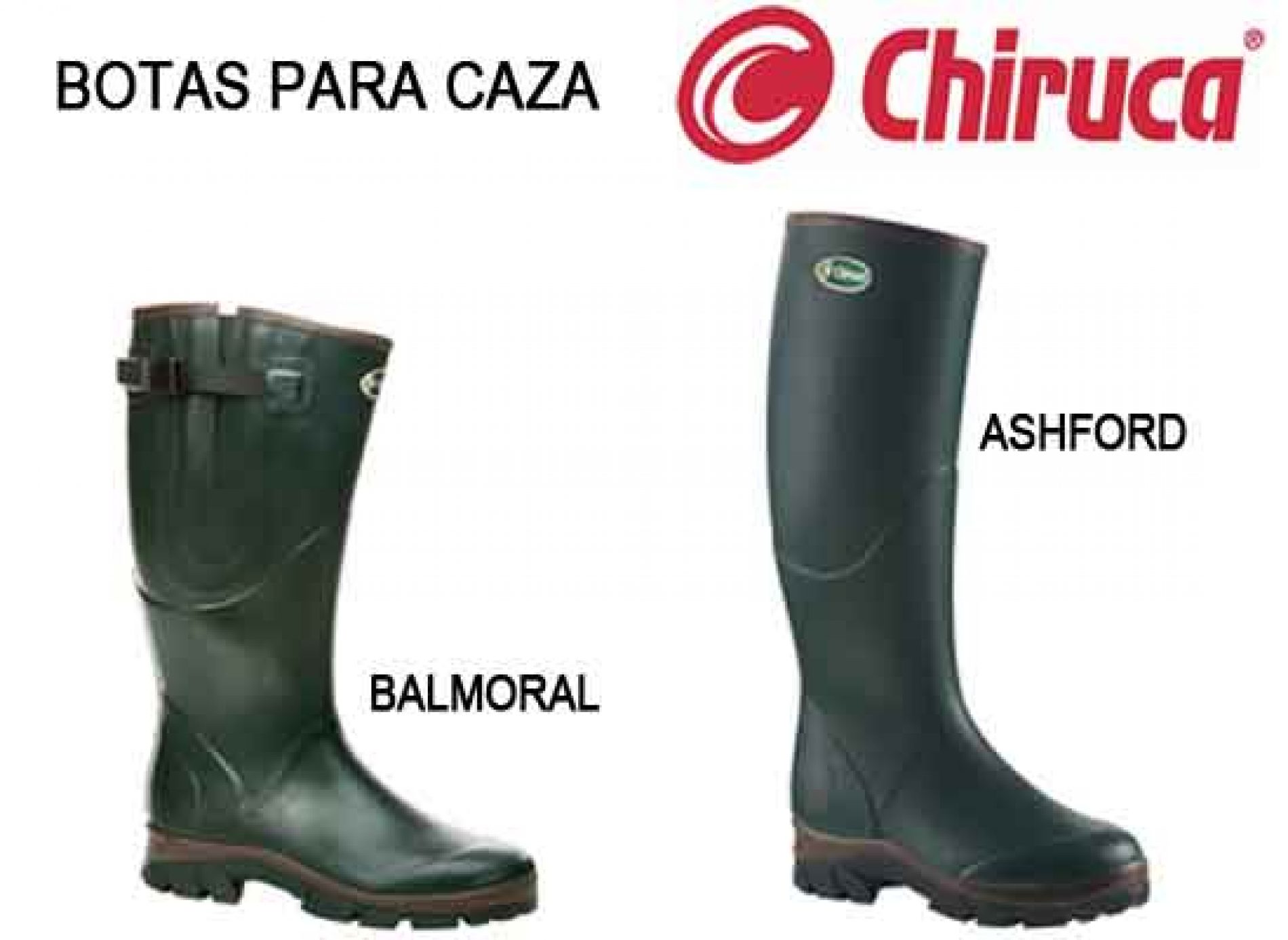 botas para cazar