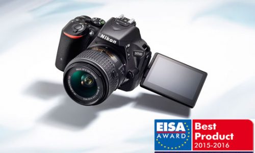 La Nikon D5500 gana el premio “EUROPEAN CONSUMER D-SLR CAMERA»
