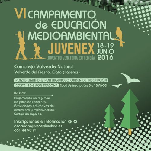Nueva edición Campamento de Educación Medioambiental Juvenex 2016