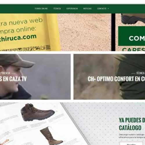 Cazachiruca.com la nueva web de Chiruca