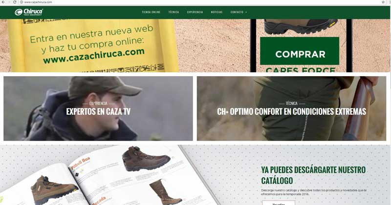 Cazachiruca.com la nueva web de Chiruca | Trofeo caza