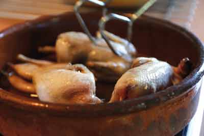codornices escabechadas paso 2