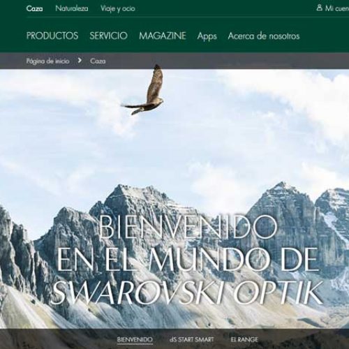 Swarovski Optik estrena página web oficial en español