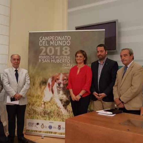 Presentación del Campeonato del Mundo de Perros de Muestra y San Huberto