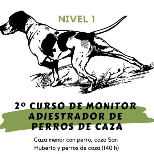 Nueva edición del curso ‘Monitor Deportivo-Adiestrador de Perros de Caza’