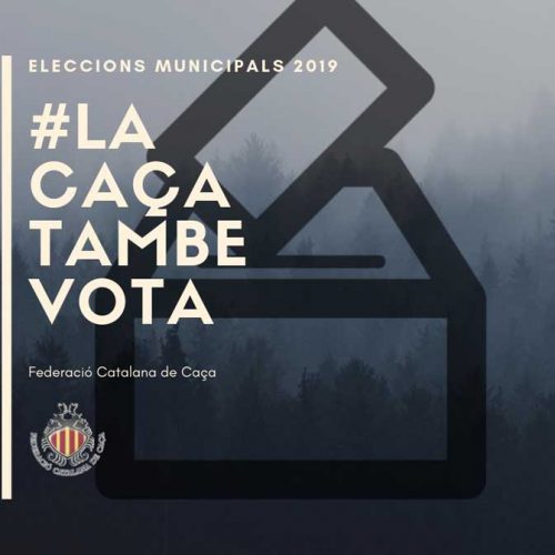 La Federación Catalana de Caza se suma a la campaña #LaCazaTambiénVota