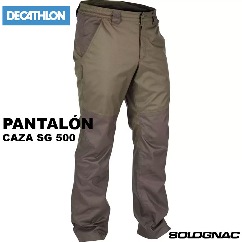 Pantalón impermeable SOLOGNAC SG 500 para los cazadores que desafían la  lluvia y el mal tiempo | Trofeo caza