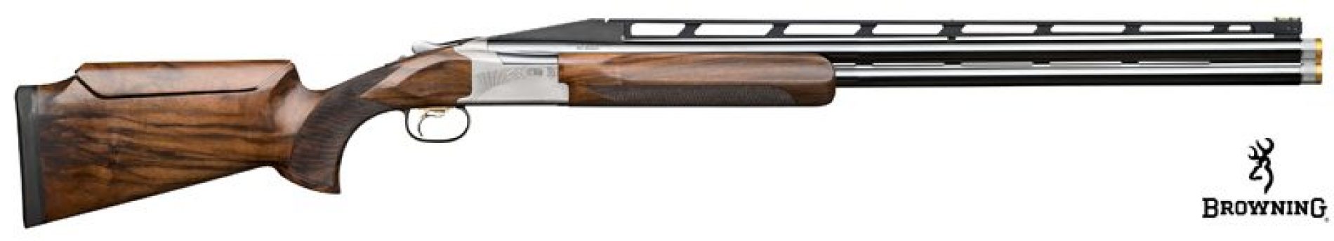 Escopeta superpuesta B725 Pro Trap Ajustable High Rib, para perfeccionar la armonía entre tirador y arma