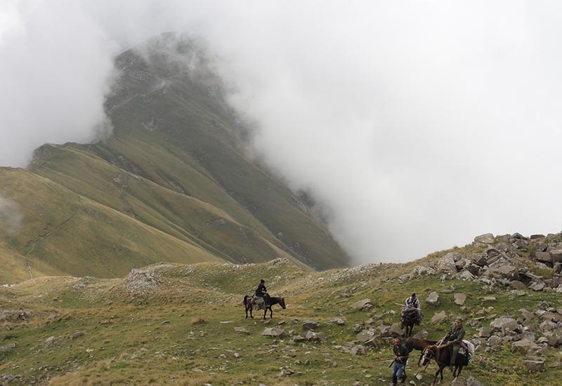 Subiendo al campo volante
