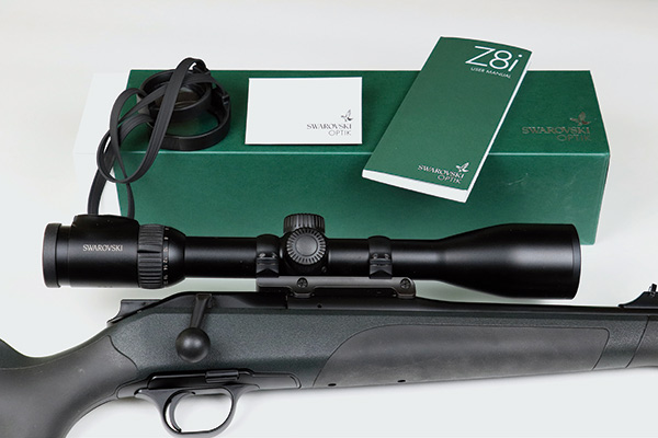 Swarovski montado en blaser