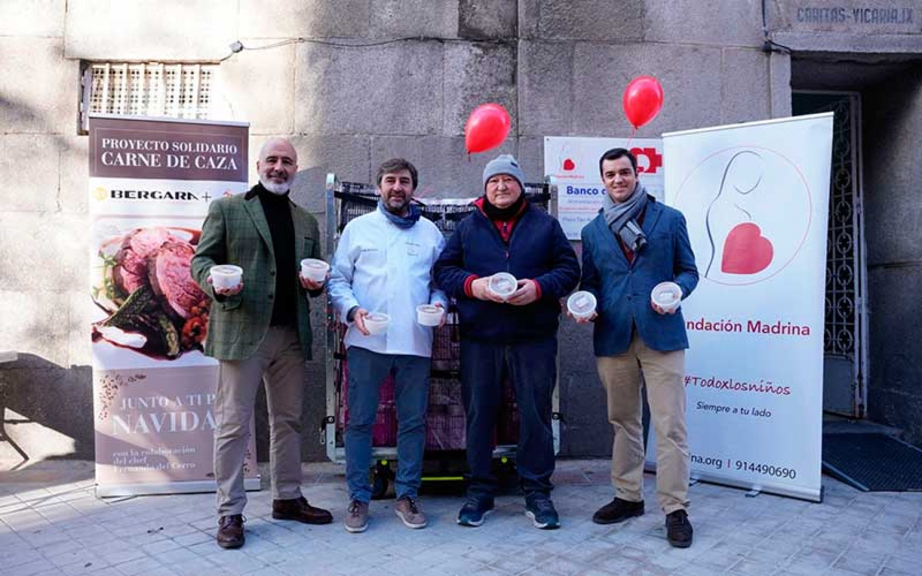 Asiccaza y Bergara donan más de 1.000 raciones de carne de caza a dos comedores sociales