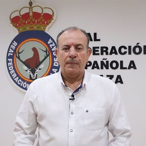 El presidente de la RFEC, Manuel Gallardo, hace un llamamiento a todos los cazadores para manifestarse el 20M