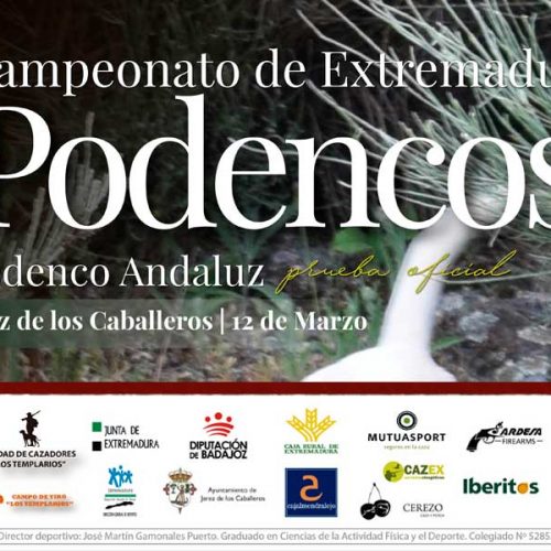 Jerez de los Caballeros acogerá el 12 de marzo el Campeonato de Extremadura de Podenco Andaluz
