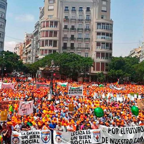 La Comunidad Valenciana sumará más de 10.000 personas a la manifestación de la caza y el mundo rural el 20M