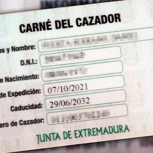 Si quieres cazar en Extremadura necesitas este documento además de la licencia de caza y el seguro obligatorio