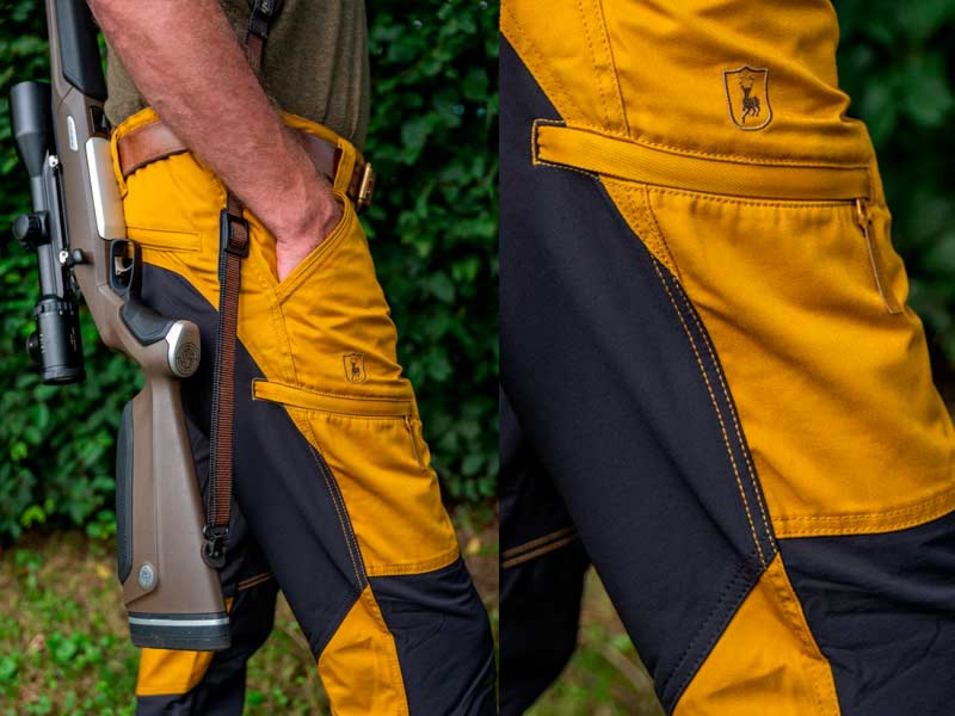 Deerhunter Rogaland Stretch con contraste: nuevos pantalones para caza, ‘trekking’ y actividades al aire libre