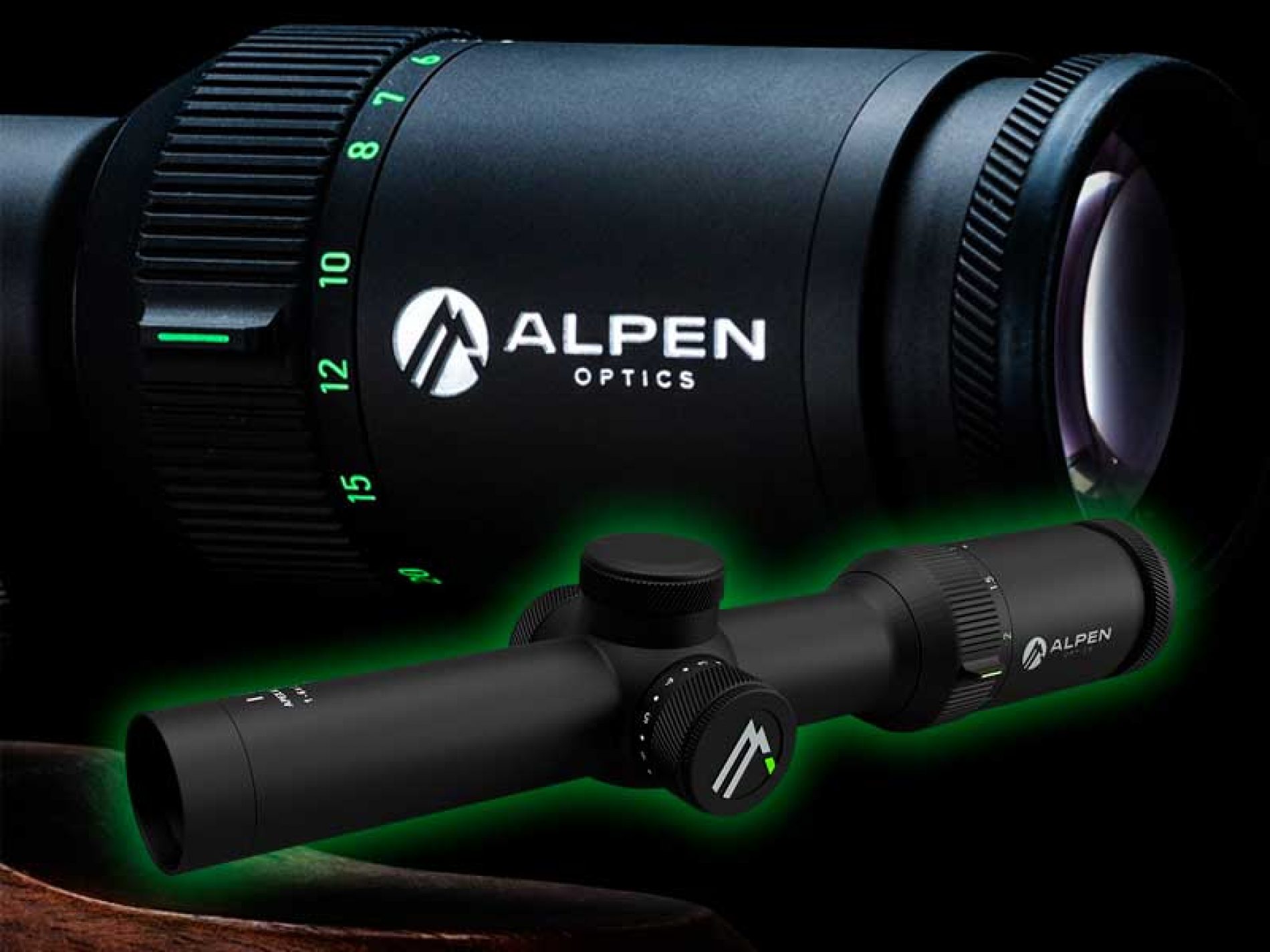 Este es el mejor visor para montería y batida de la serie Apex XP de Alpen Optics
